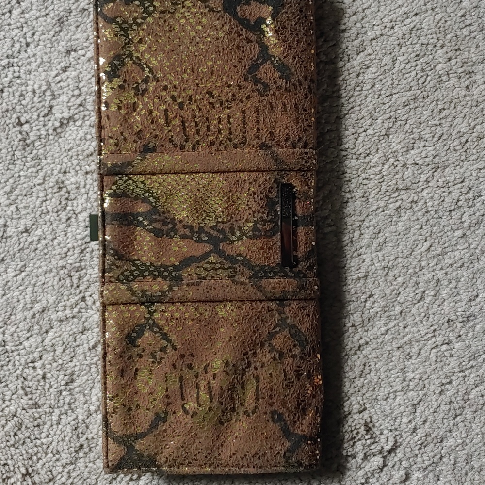 Kenneth Cole metallic clutch